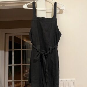 Reformation Charcoal Sleeveless Jumpsuit